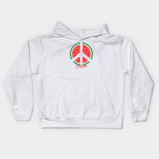 Peace of Watermelon Kids Hoodie